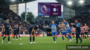Premier League 2026/27: Cú sốc Tottenham và sự trỗi dậy của những ‘ngựa ô’ đầu mùa