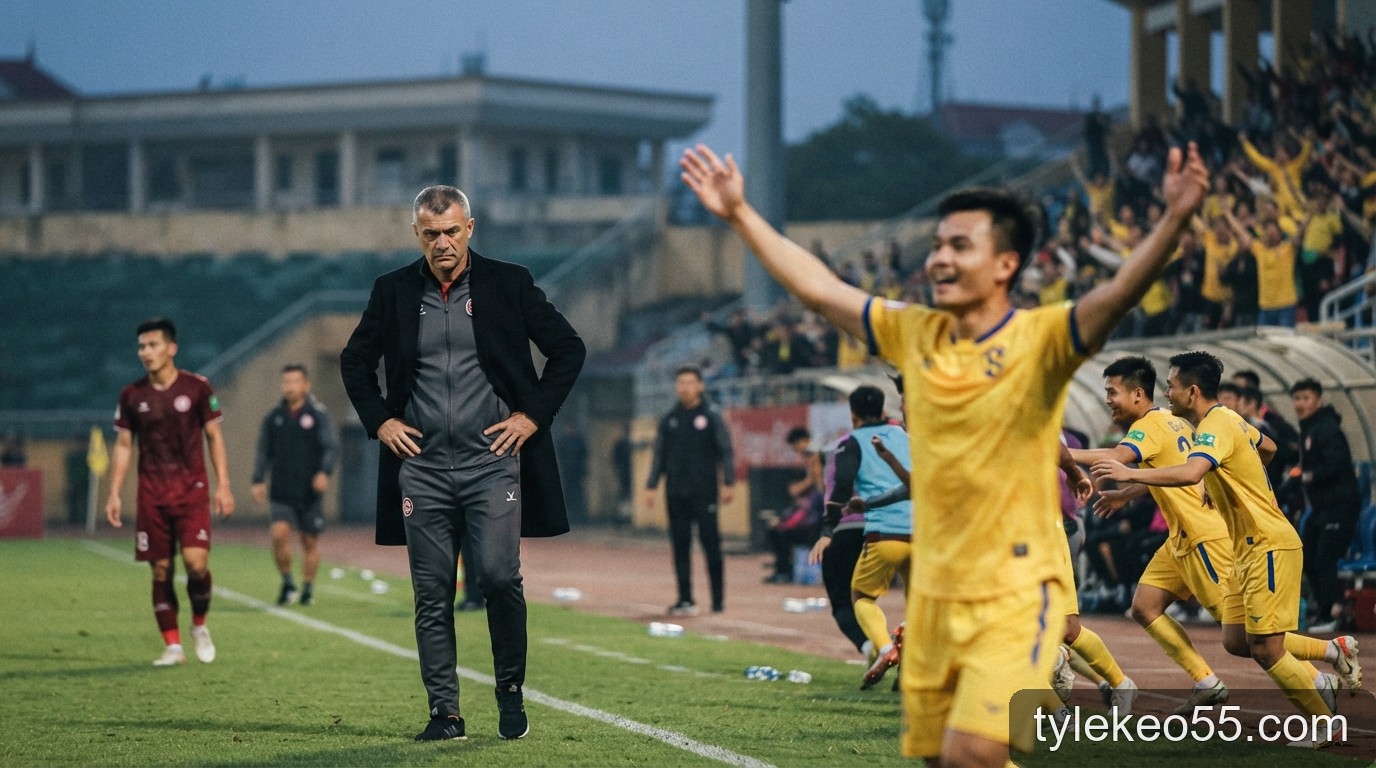 V-League 2026/27: SLNA chiếm đỉnh bảng, HLV Popov đối mặt áp lực lớn tại Thể Công Viettel
