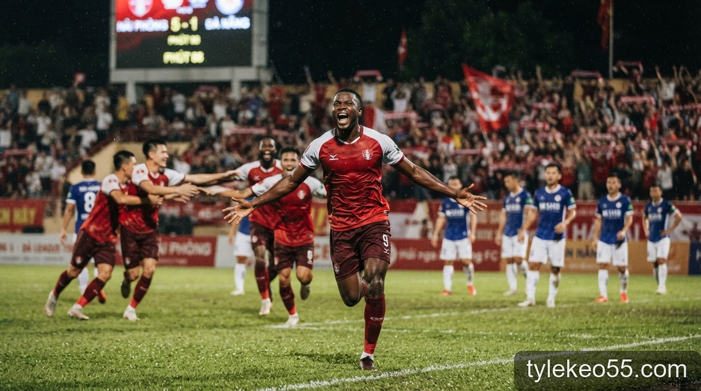 V-League 2026/27: Cú hat-trick của Tagueu và thông điệp đanh thép từ Hải Phòng
